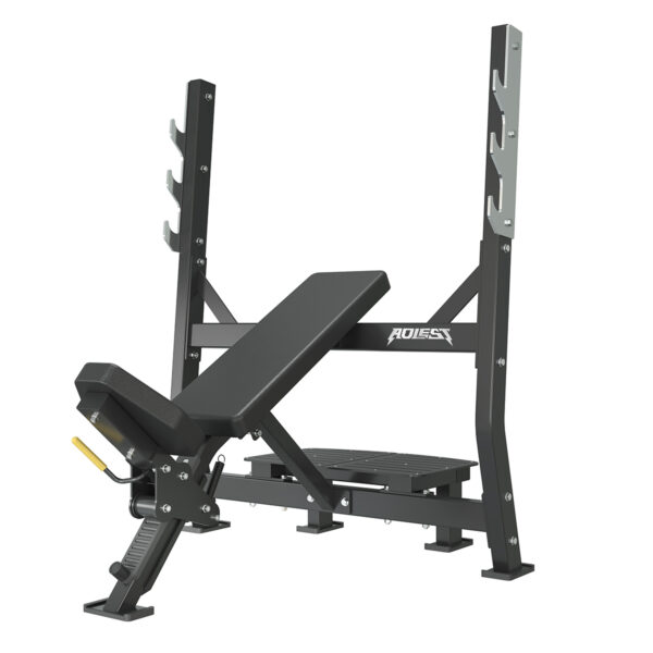 ALA1653 Incline Bench Free Weight Rack